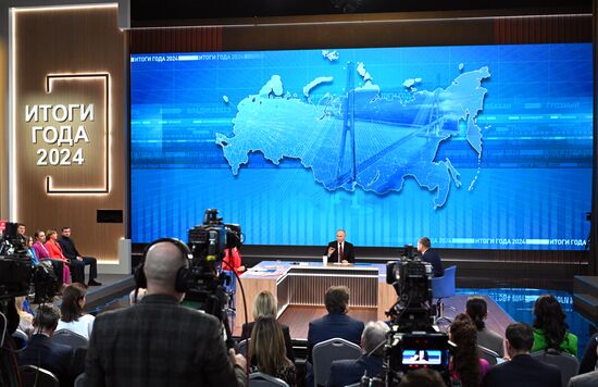 Russia Putin Press Conference