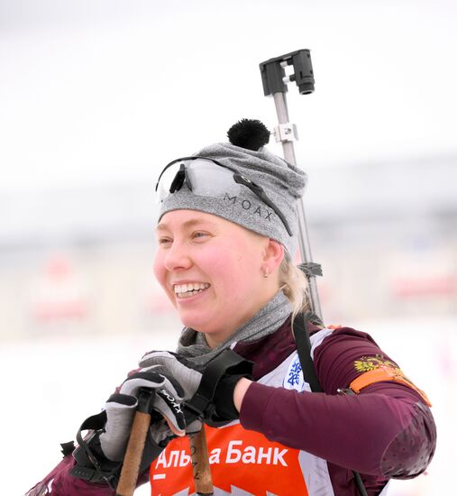 Russia Biathlon Commonwealth Cup Training