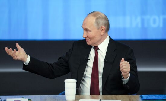 Russia Putin Press Conference