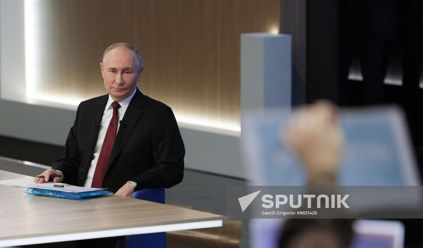Russia Putin Press Conference