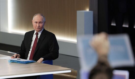 Russia Putin Press Conference