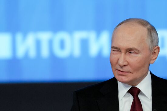 Russia Putin Press Conference