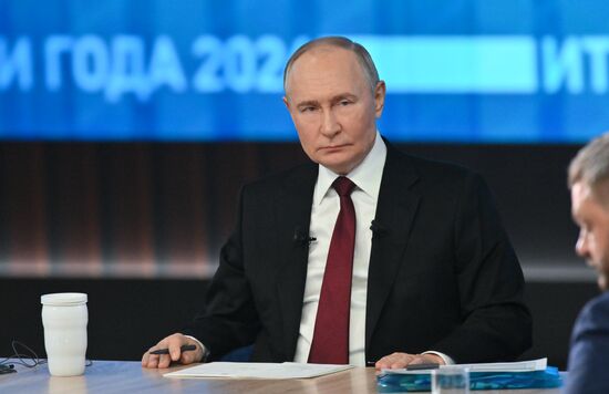 Russia Putin Press Conference