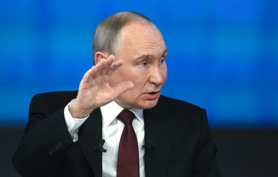 Russia Putin Press Conference