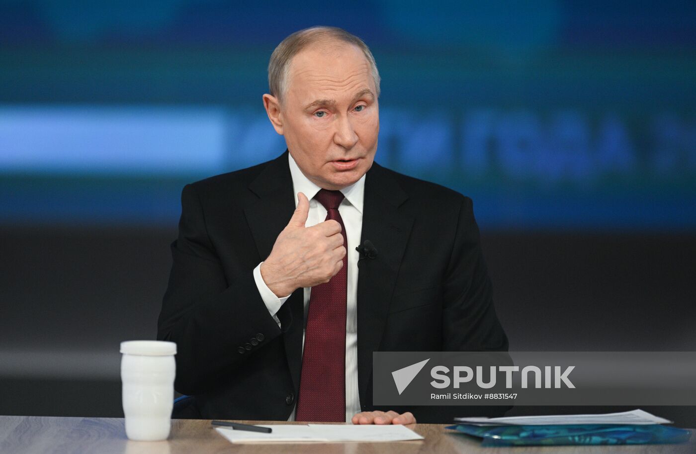 Russia Putin Press Conference