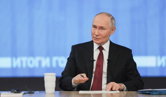 Russia Putin Press Conference