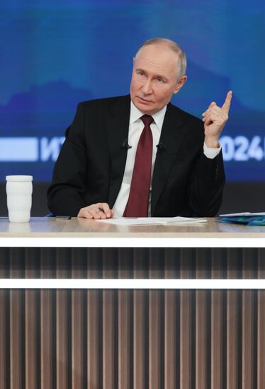 Russia Putin Press Conference