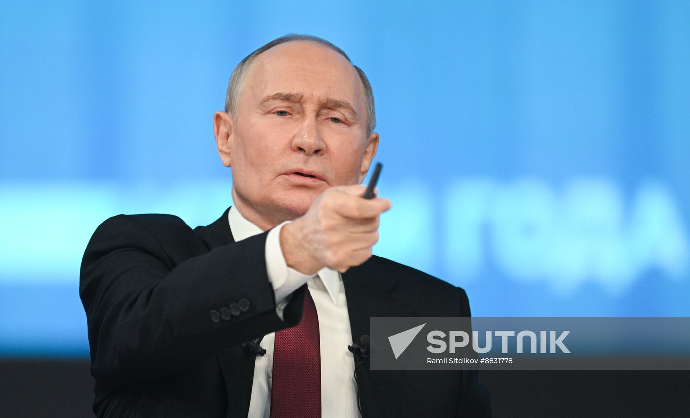 Russia Putin Press Conference