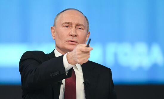 Russia Putin Press Conference