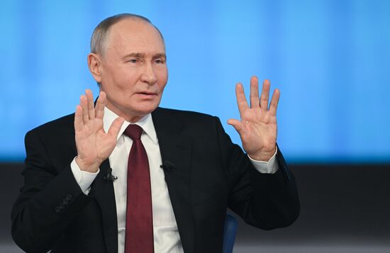 Russia Putin Press Conference
