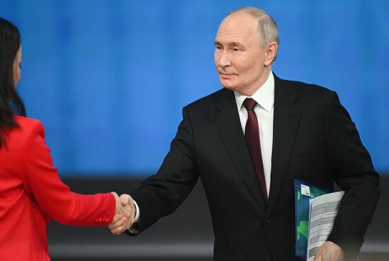 Russia Putin Press Conference