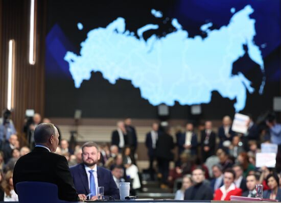 Russia Putin Press Conference
