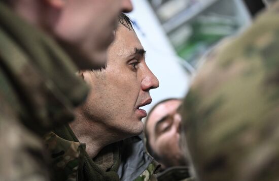 Russia Ukraine Military Operation Frontline Hospital