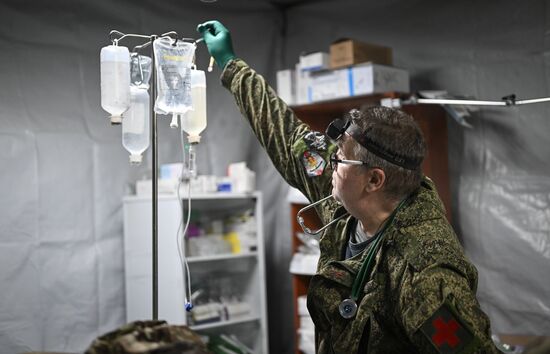 Russia Ukraine Military Operation Frontline Hospital