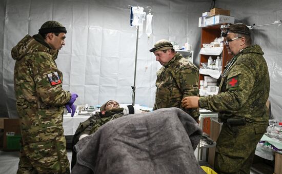 Russia Ukraine Military Operation Frontline Hospital