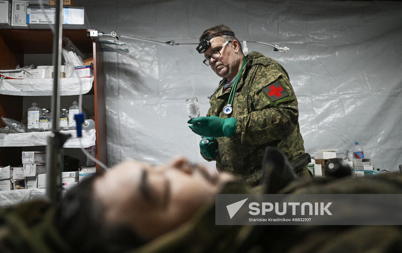 Russia Ukraine Military Operation Frontline Hospital