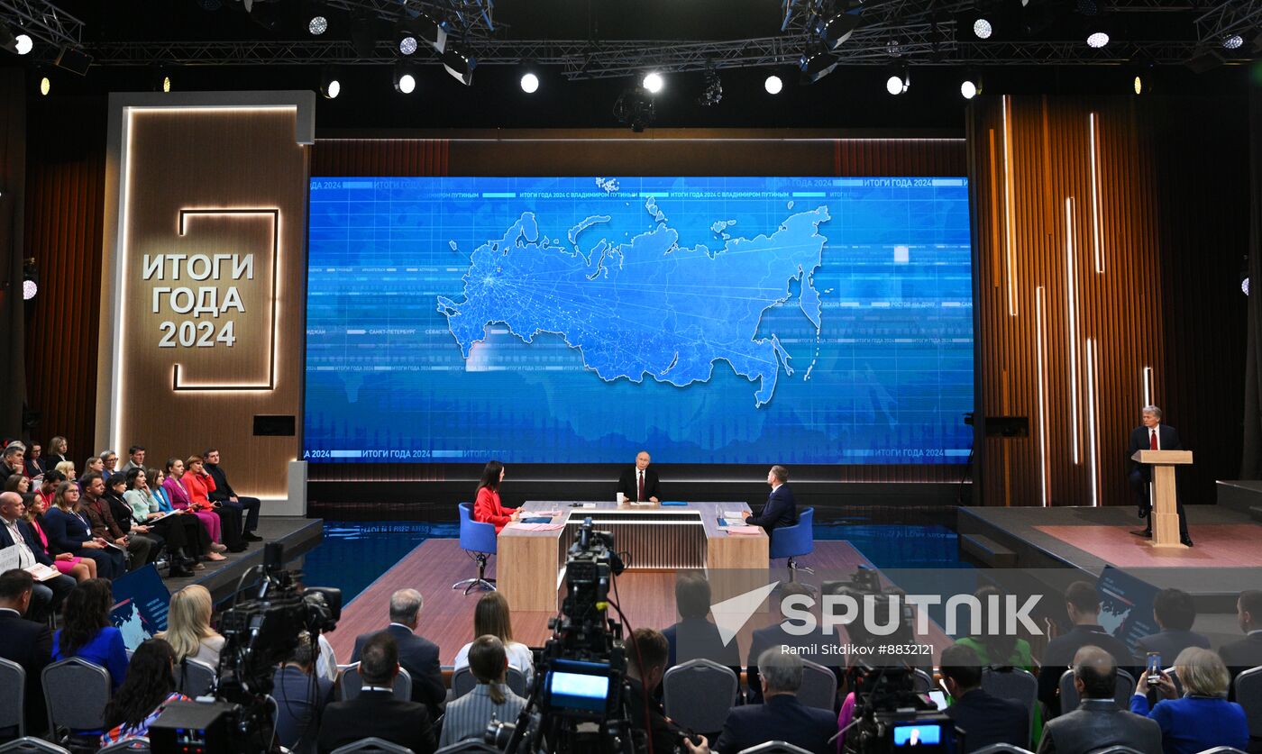 Russia Putin Press Conference