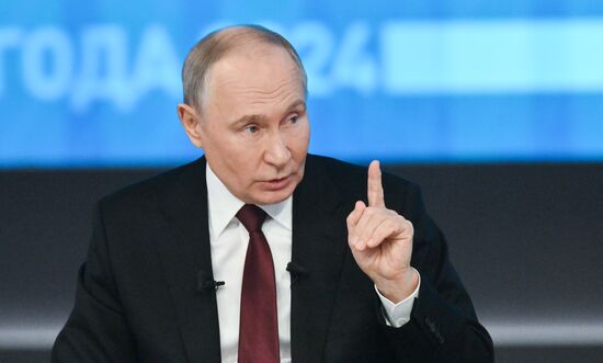 Russia Putin Press Conference