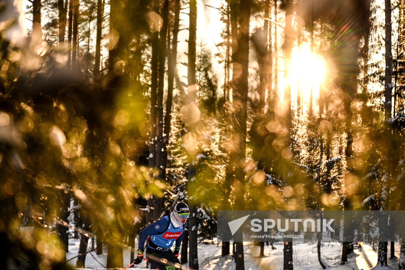 Russia Biathlon Commonwealth Cup Men Sprint