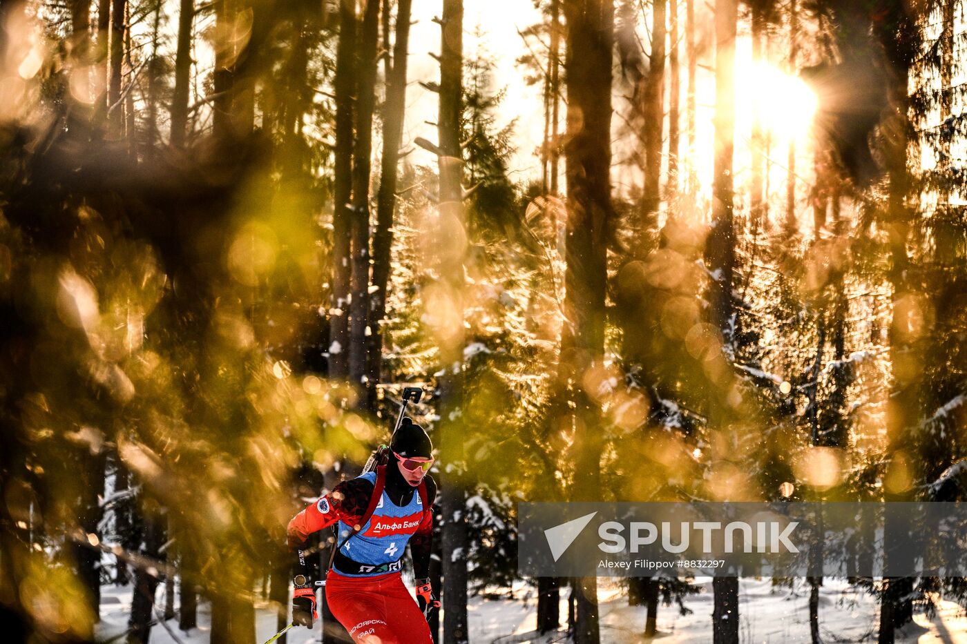 Russia Biathlon Commonwealth Cup Men Sprint