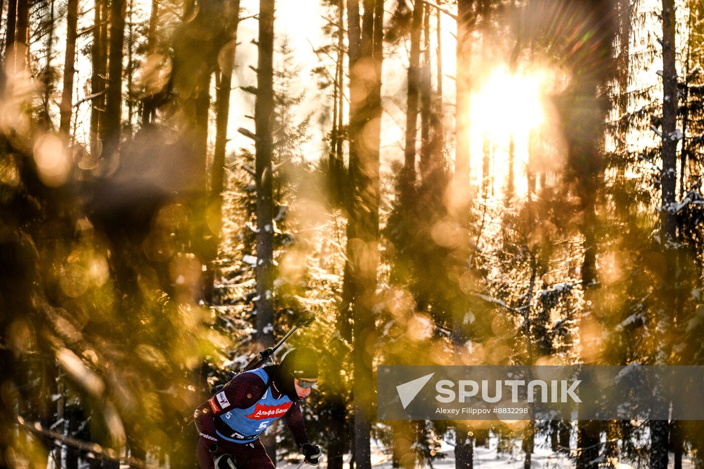 Russia Biathlon Commonwealth Cup Men Sprint