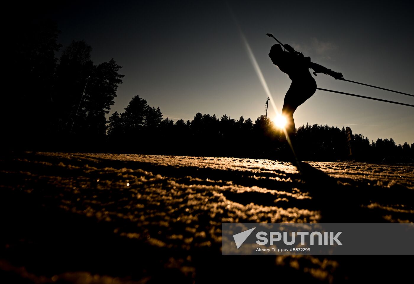 Russia Biathlon Commonwealth Cup Men Sprint