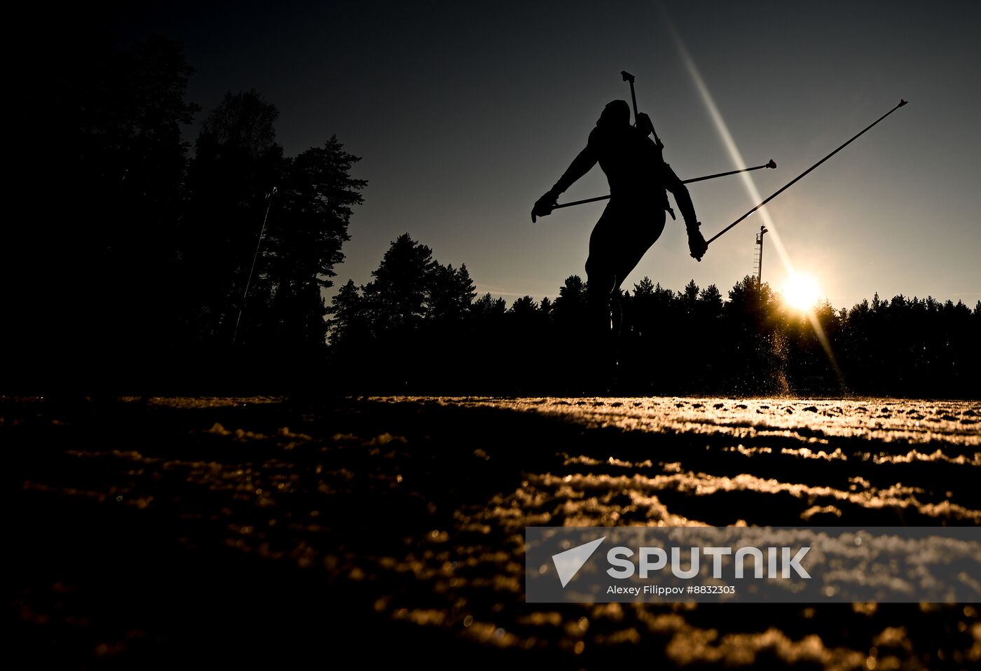 Russia Biathlon Commonwealth Cup Men Sprint