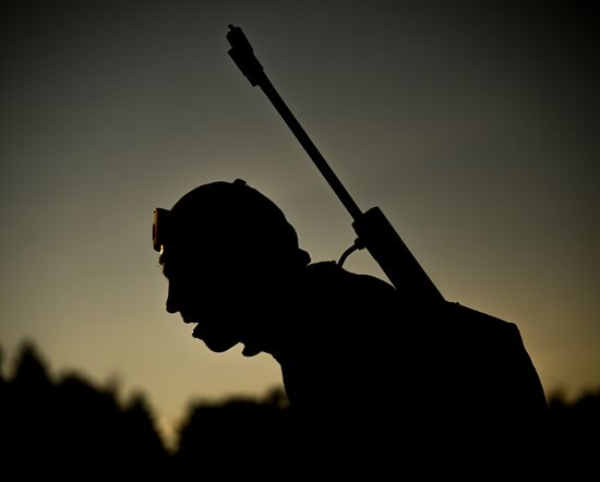 Russia Biathlon Commonwealth Cup Men Sprint