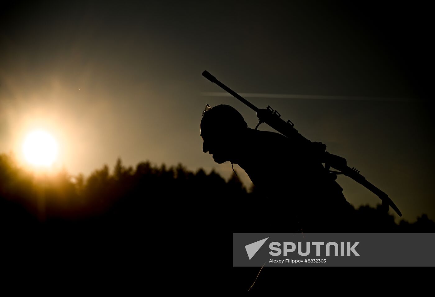 Russia Biathlon Commonwealth Cup Men Sprint