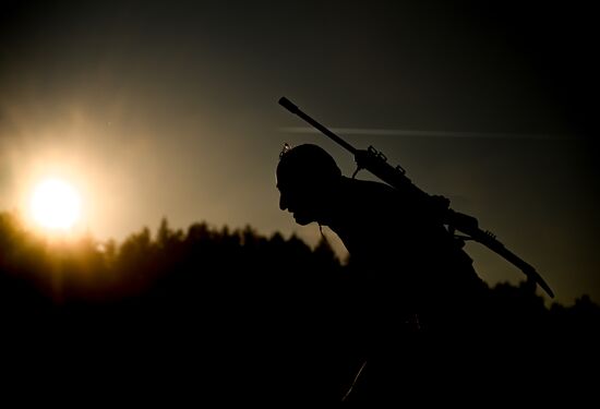 Russia Biathlon Commonwealth Cup Men Sprint