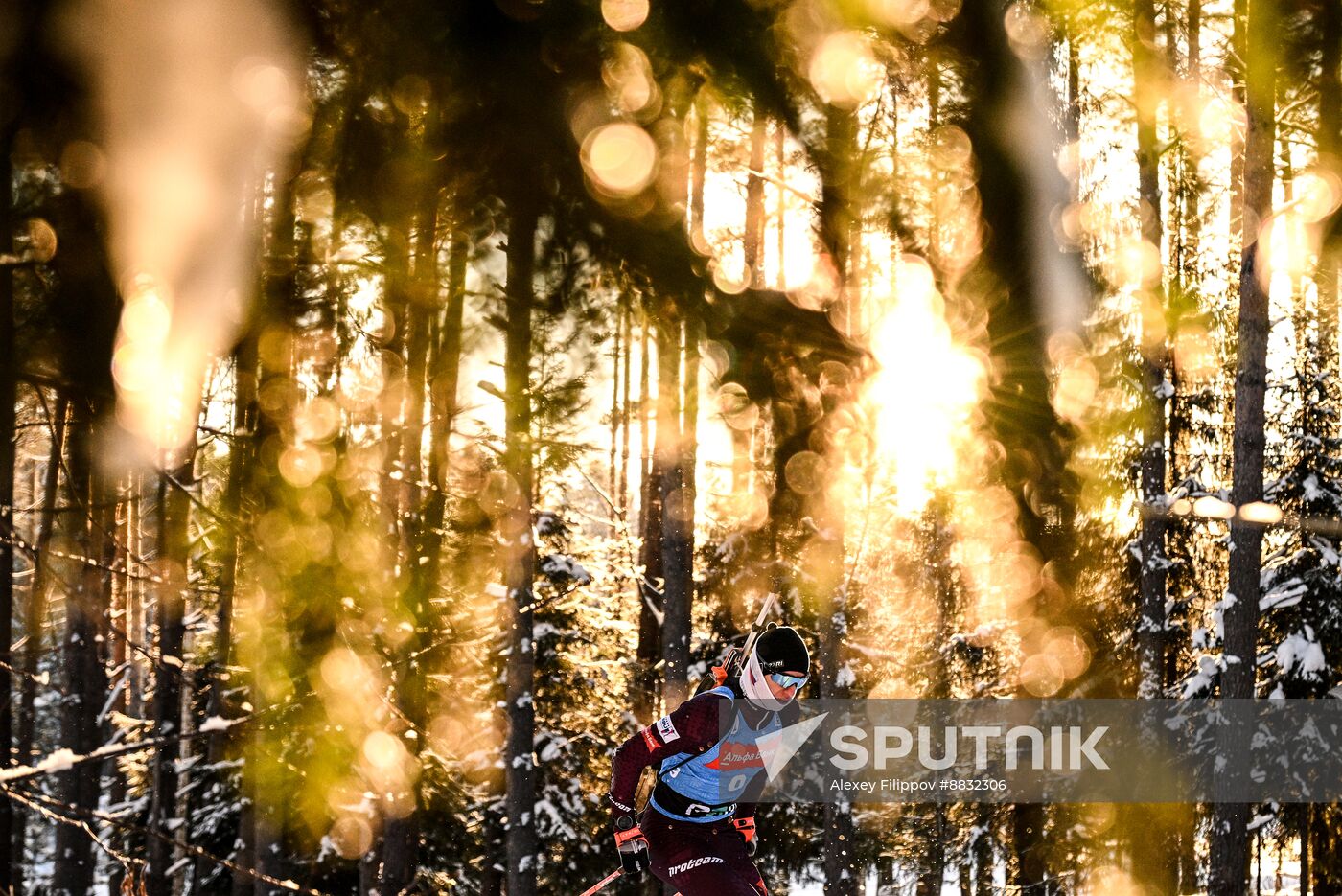 Russia Biathlon Commonwealth Cup Men Sprint