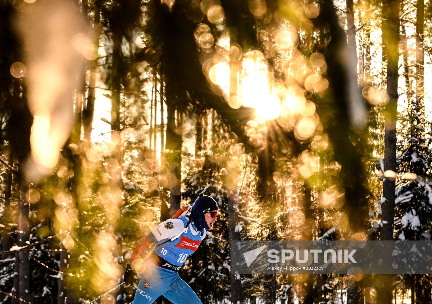 Russia Biathlon Commonwealth Cup Men Sprint