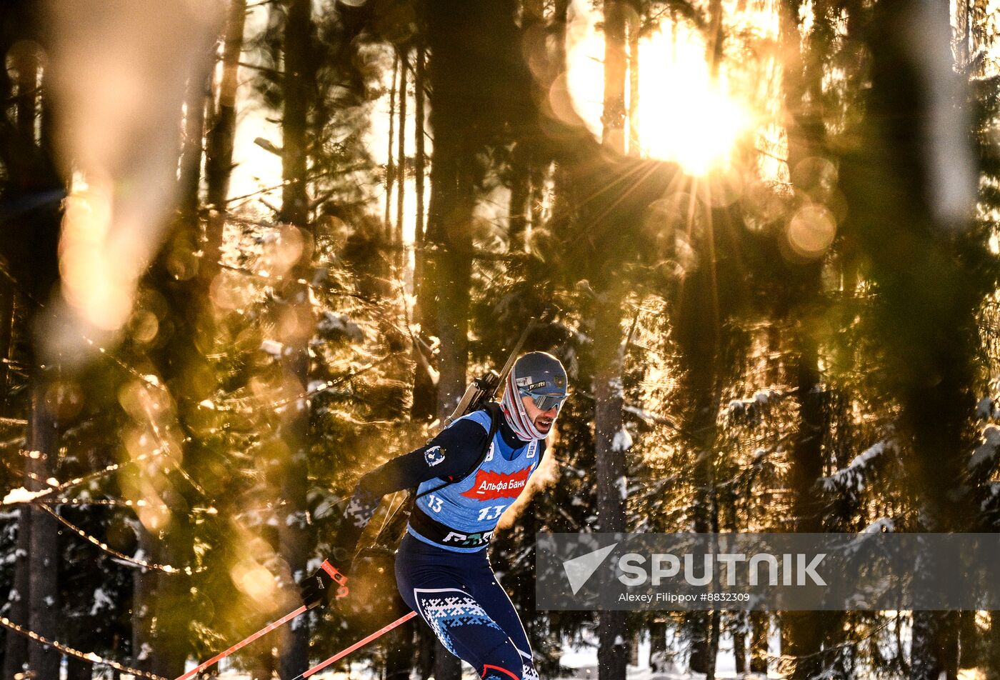 Russia Biathlon Commonwealth Cup Men Sprint