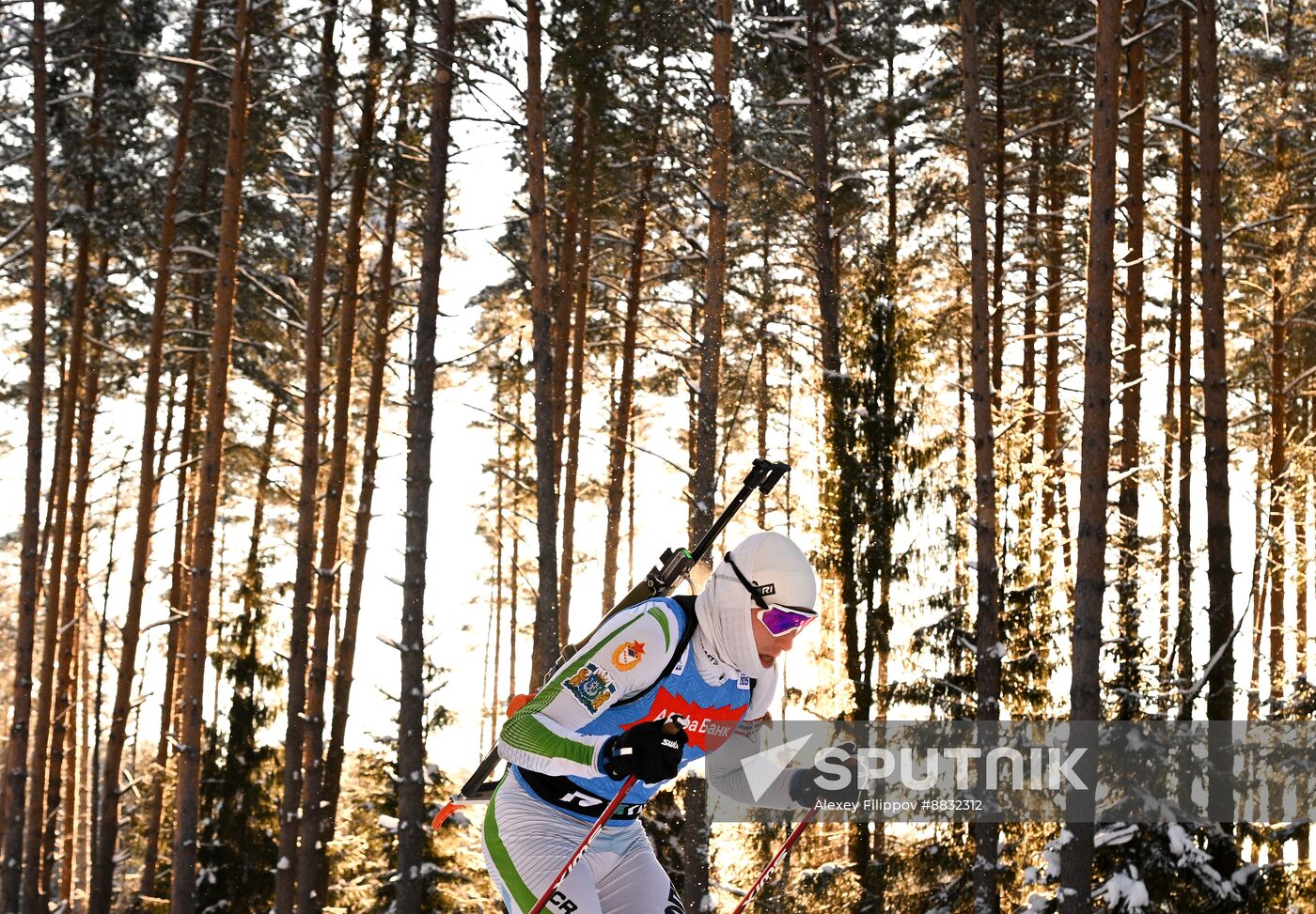 Russia Biathlon Commonwealth Cup Men Sprint