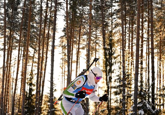 Russia Biathlon Commonwealth Cup Men Sprint