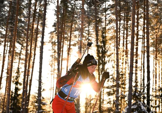 Russia Biathlon Commonwealth Cup Men Sprint