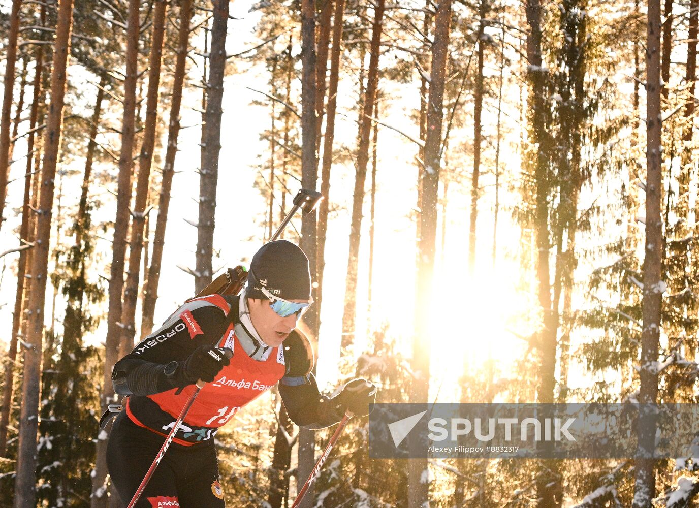 Russia Biathlon Commonwealth Cup Men Sprint