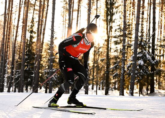 Russia Biathlon Commonwealth Cup Men Sprint