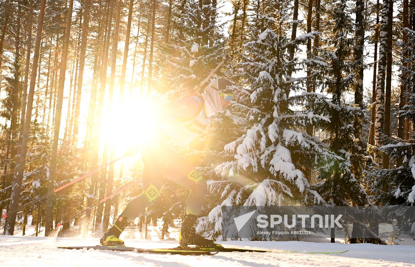 Russia Biathlon Commonwealth Cup Men Sprint