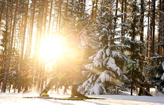 Russia Biathlon Commonwealth Cup Men Sprint