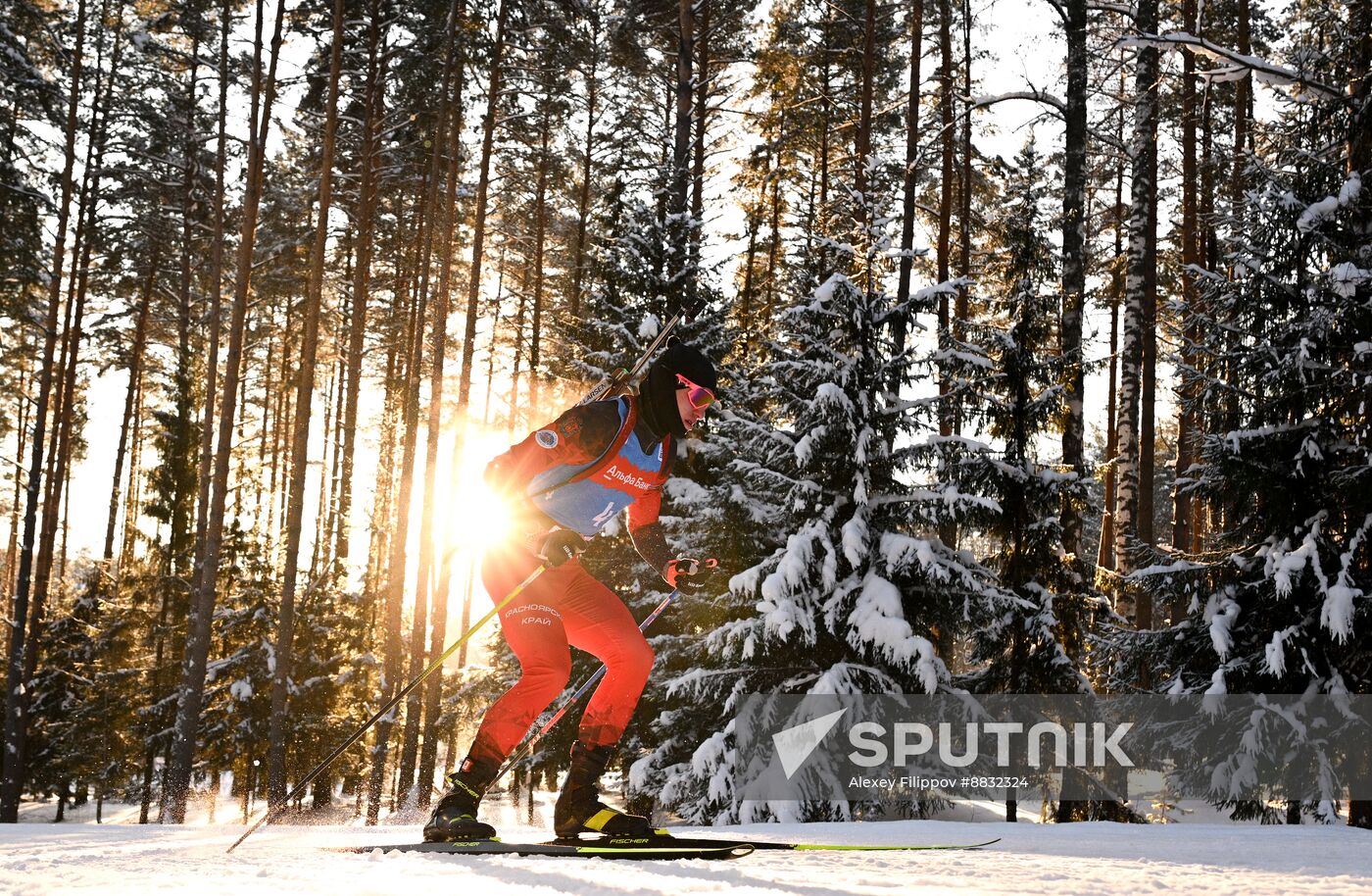 Russia Biathlon Commonwealth Cup Men Sprint