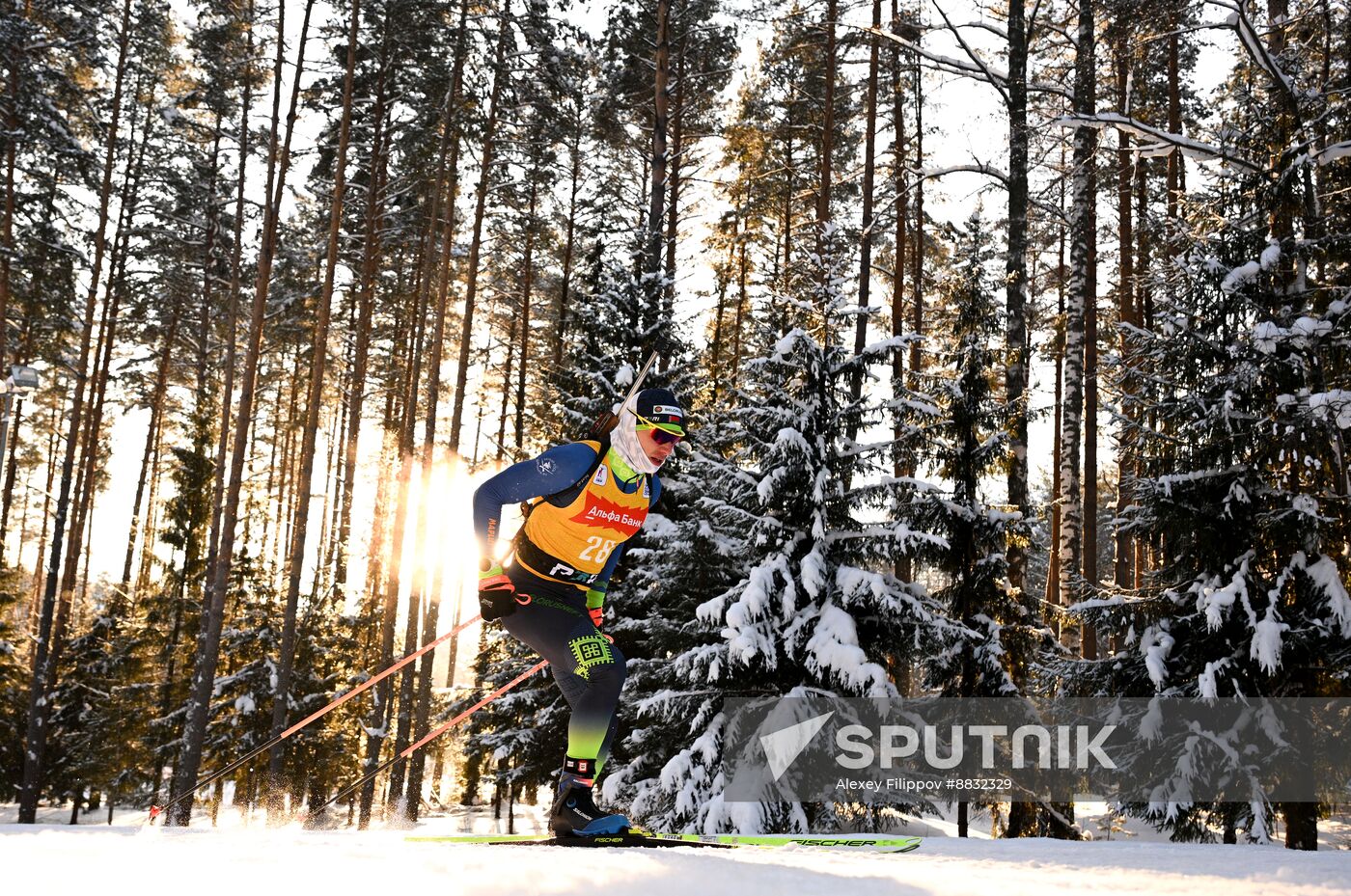 Russia Biathlon Commonwealth Cup Men Sprint