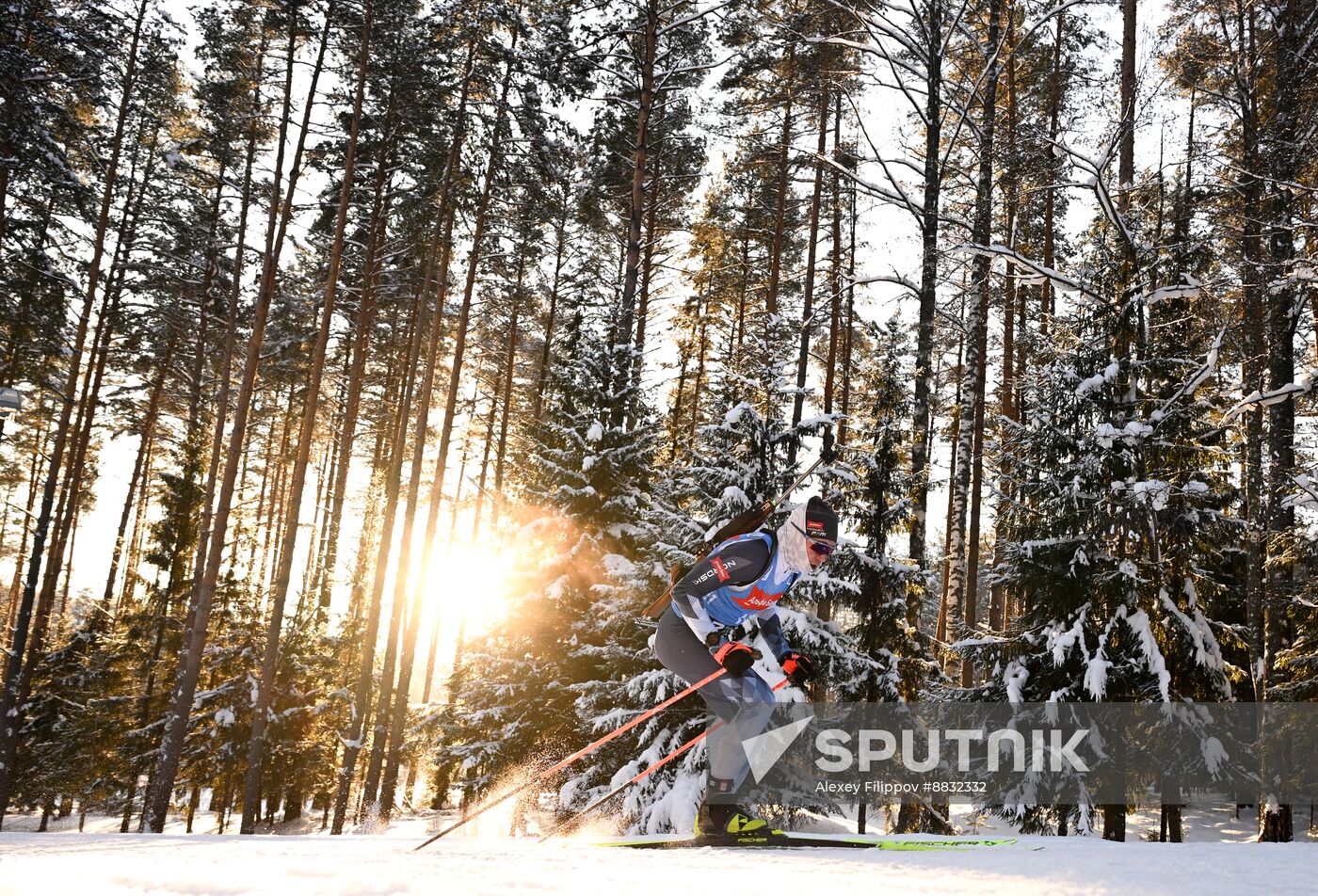 Russia Biathlon Commonwealth Cup Men Sprint