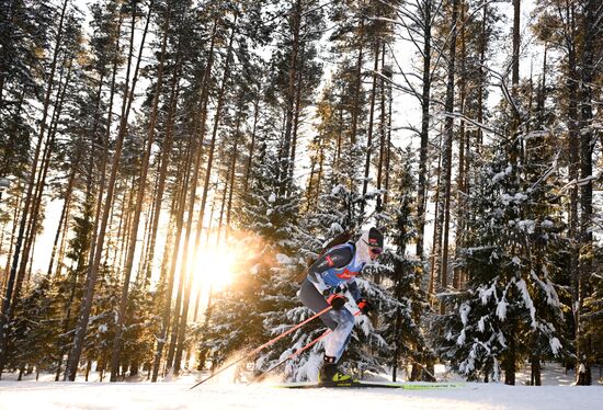 Russia Biathlon Commonwealth Cup Men Sprint