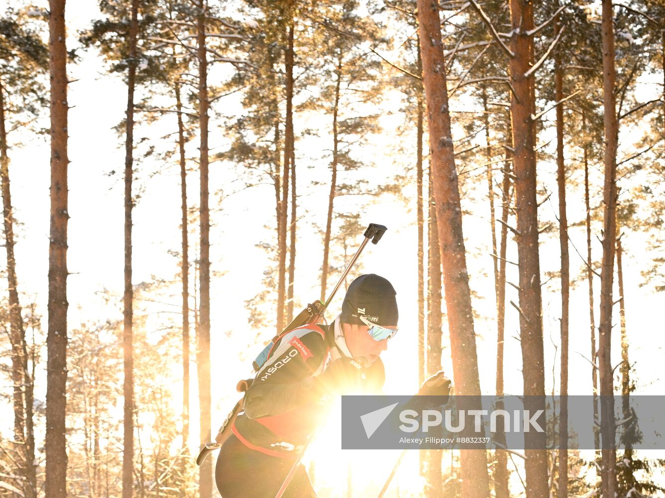 Russia Biathlon Commonwealth Cup Men Sprint