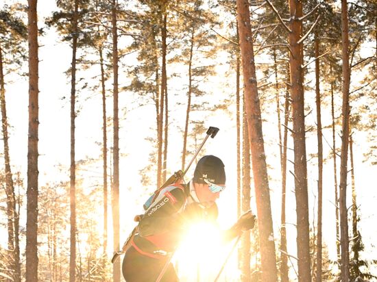 Russia Biathlon Commonwealth Cup Men Sprint