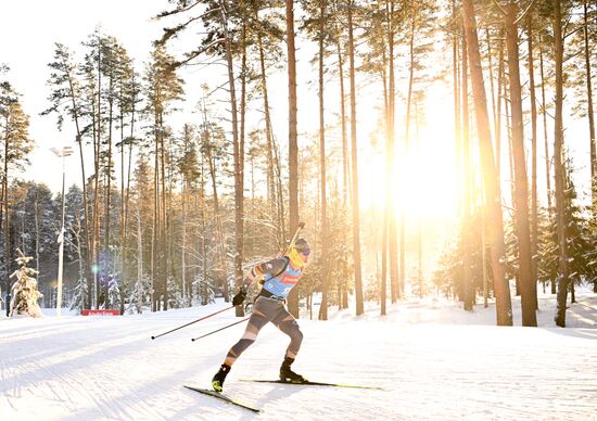 Russia Biathlon Commonwealth Cup Men Sprint