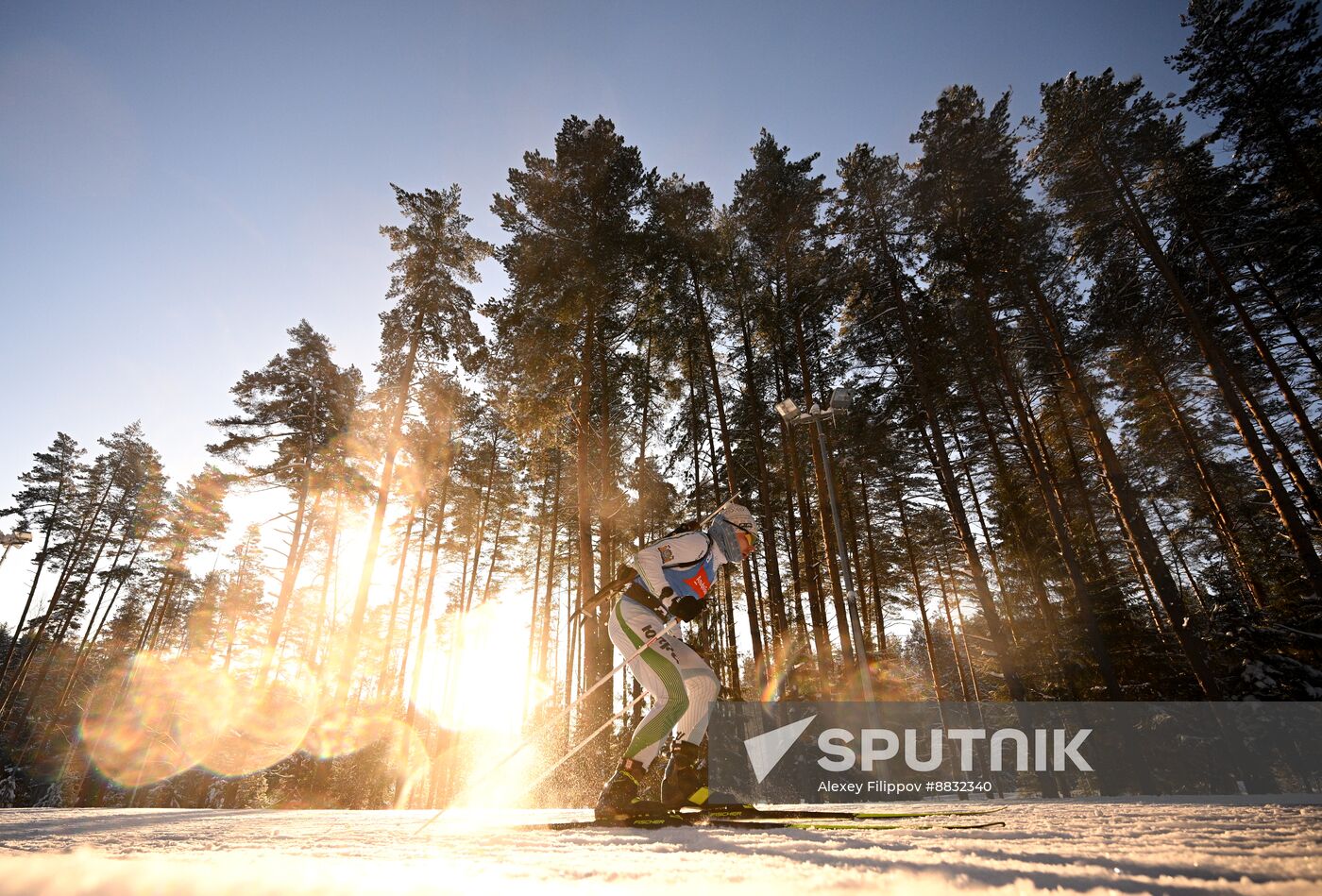 Russia Biathlon Commonwealth Cup Men Sprint