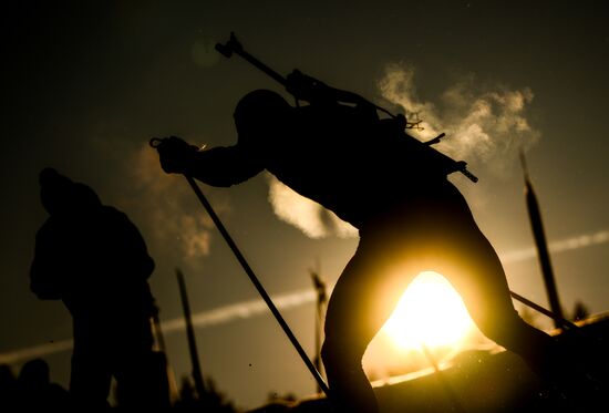 Russia Biathlon Commonwealth Cup Men Sprint