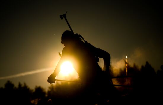 Russia Biathlon Commonwealth Cup Men Sprint